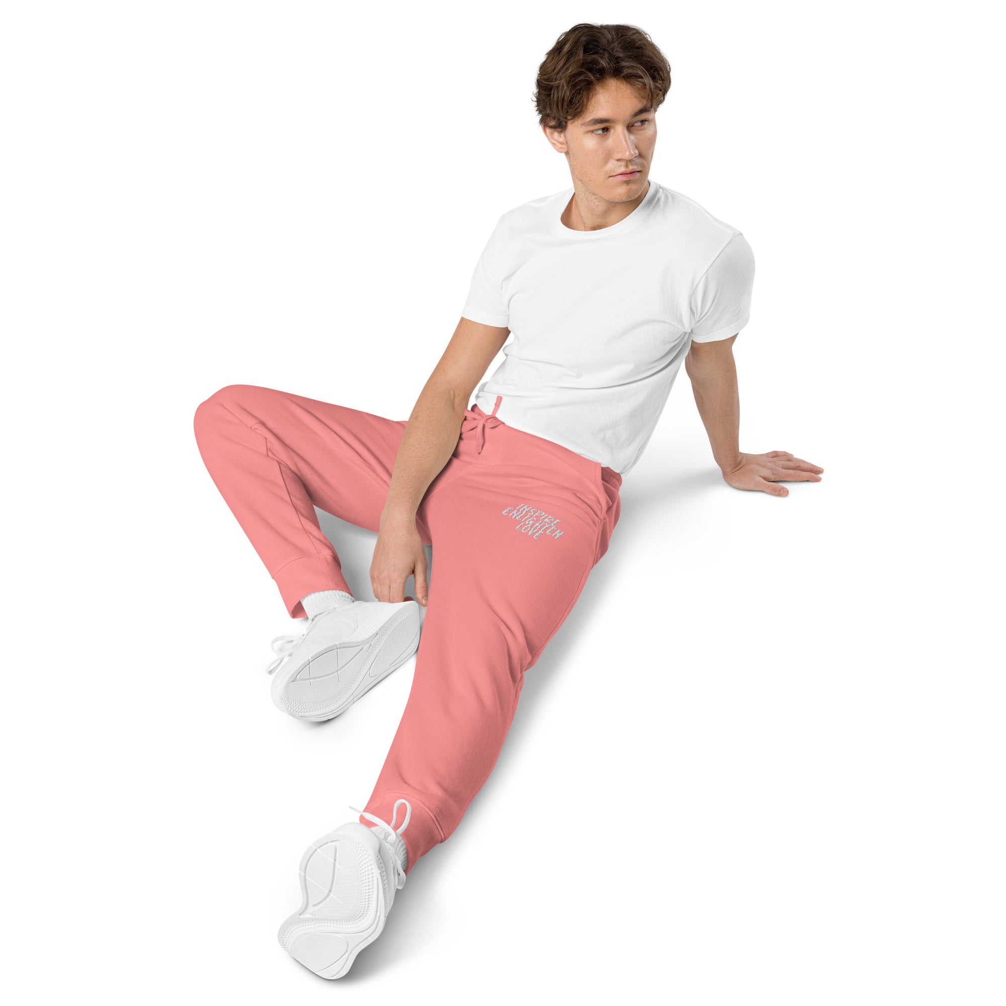 "Soul Harmony" Unisex Pigment-Dyed [Embroidered] Sweatpants